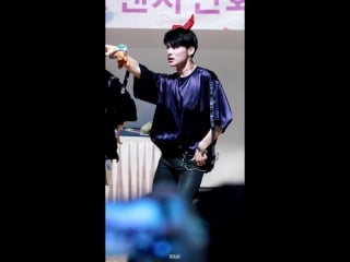 Fancam | 23 06 18 | jun (a c e take me higher) @ 6th fansign in junggu youth center