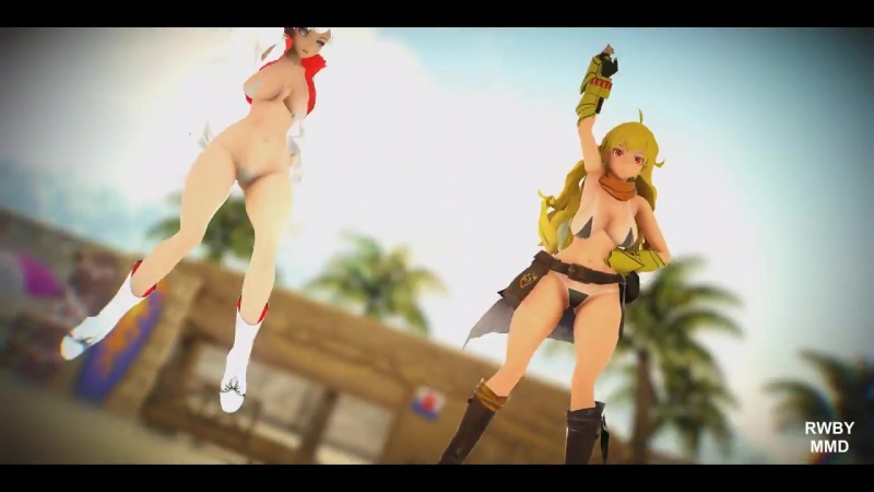 【mmd rwby】daybreak frontline yang weiss
