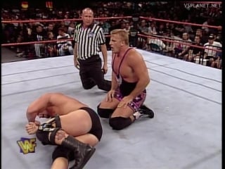 Owen hart vs steve austin, wwf summerslam 1997