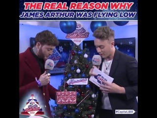 James arthur is a literal hero for having his flies undone during the entire #capitaljbb 😂 ledge end