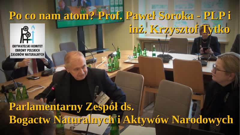 08 03 2023 po co nam atom? prof paweł soroka plp i inż krzysztof tytko okopzn