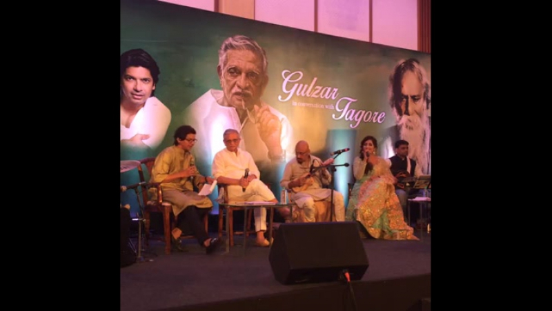 Gulzar in conversation with tagore