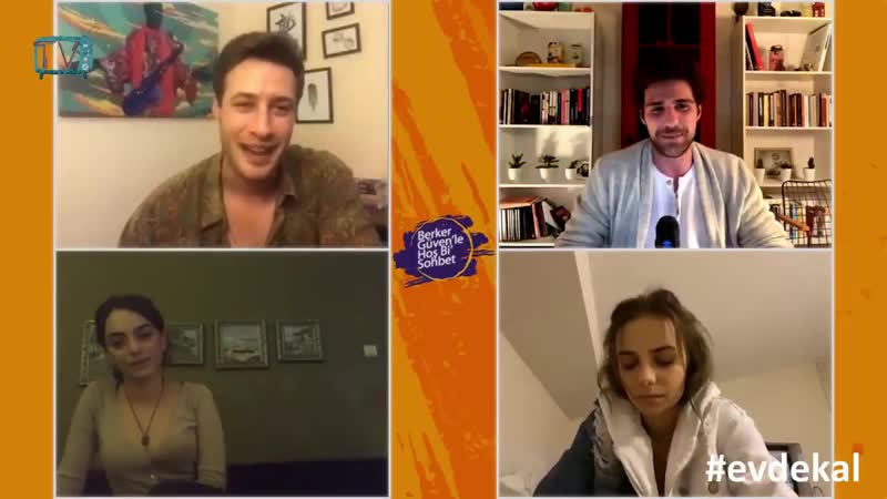 Berker güvenle hoş bi sohbet sera kutlubey, bahar şahin, ozan dolunay