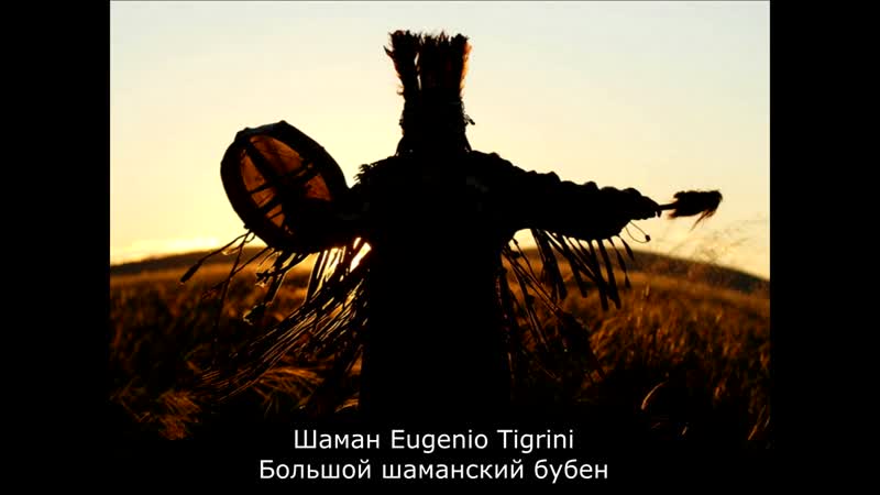 Шаман eugenio tigrini большой шаманский бубен