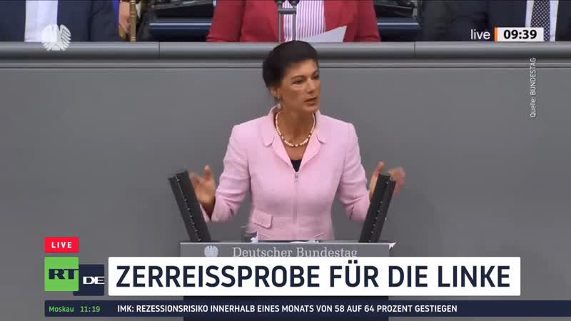 Linkspartei vor zerreissprobe druck auf sahra wagenknecht und austritt von fabio de masi