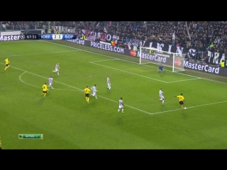 Champions league 2014 15 1 8 final juventus borussia dortmund 2 nd half