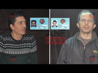 Захваченные агенты турецкой разведки mit, спецподразделением hpg