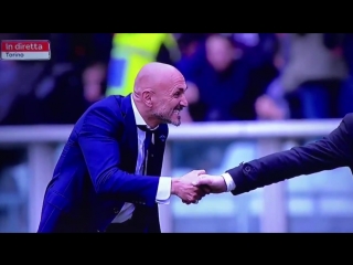 Il saluto finale di spalletti a mazzarri, via @skysport dice tutto nondiapositive torinointer