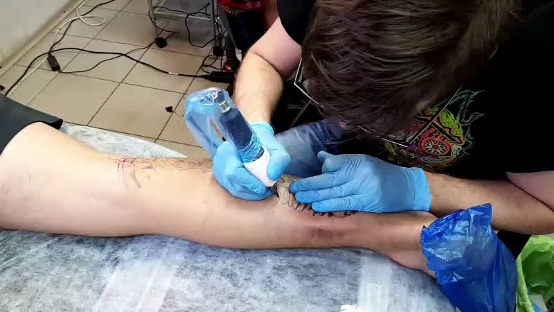 Продолжаем красить никиту