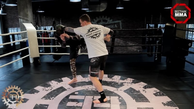 Прихват ноги и контратаки