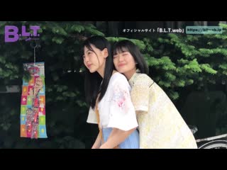 2019年9月号 making video 柴田柚菜と清宮レイ