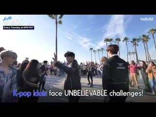 Welcome to 82challenge! starring ateez! tuesdays at 6pm pst starting on march 10, joi