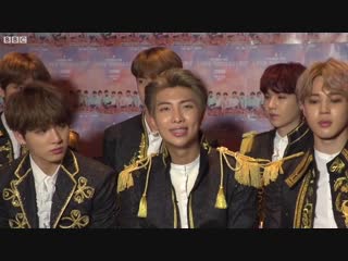 181013 meet bts backstage at their first uk show @ bbc news