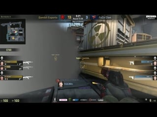 Niko insane triplekill with desert eagle vs gambit | epicenter 2017