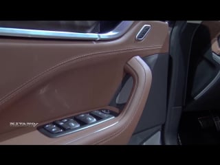 2018 maserati levante sq4 gran lusso exterior and interior walkaround