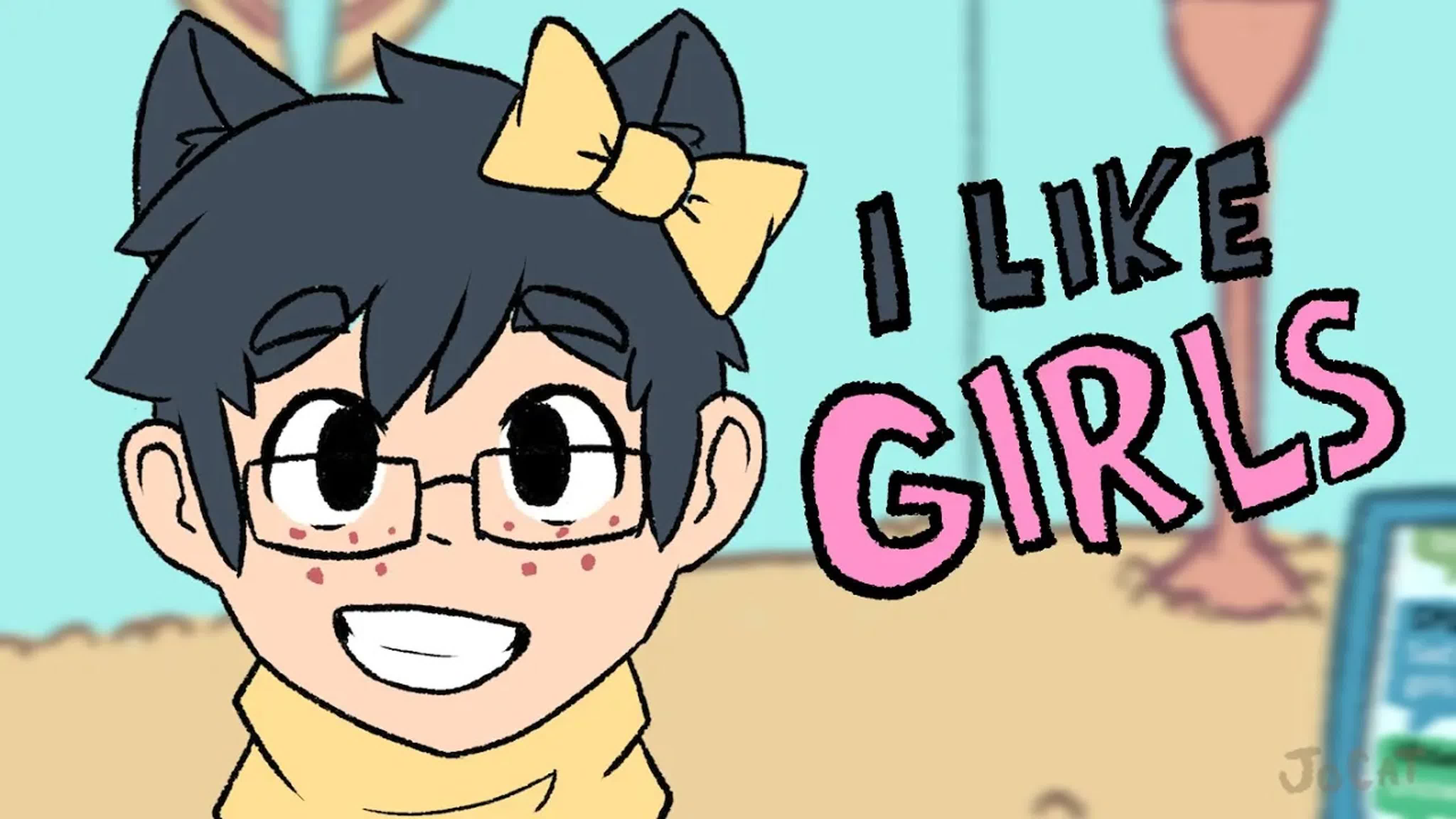 I like girls jocat animation