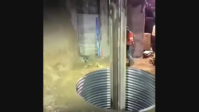 Невероятное бурение шахты недетский ямобур