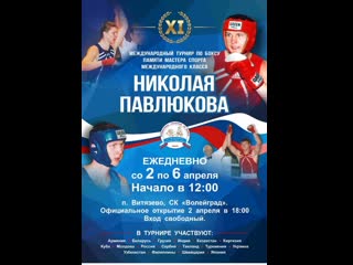 The international junior boxing tournament nikolay pavlyukov memorial 2 day anapa