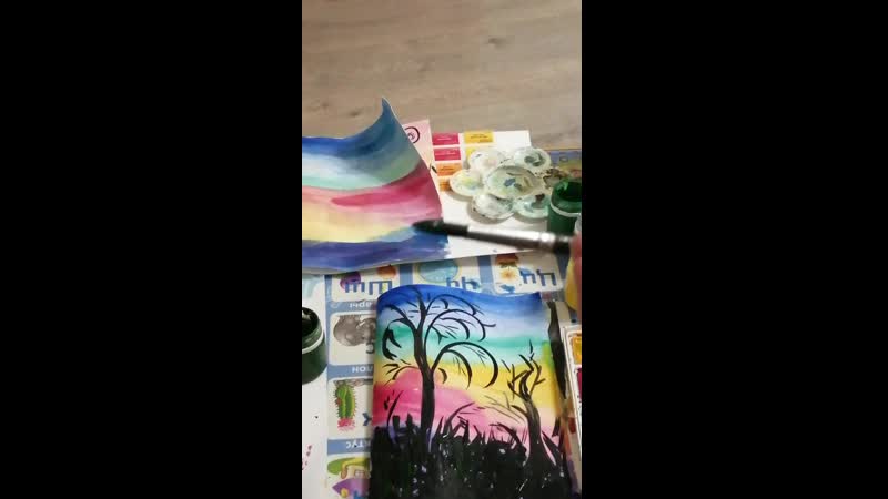 Мария руденко видеоурок "пейзаж"