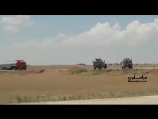 Сирия 07 06 2018 правительственные силы остановили и развернули конвой вс сша в камышлы