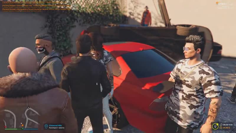 [барсик] [барсик] саня белый наводит суету в gta 5 rp