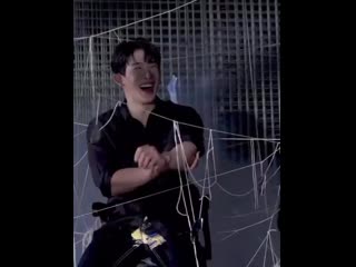 His smile when the staff cheered and clapped for him for finishing the scene i am devastated