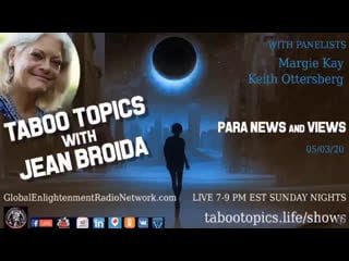 Taboo topics with jean broida with special guests margie kay and keith ottersberg replay 5 3 20