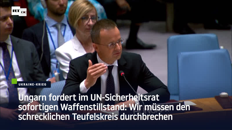 Ungarn drängt auf sofortigen waffenstillstand chance für friedensgespräche und friedensabkommen