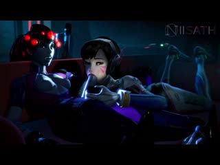 X widowmaker futanari; yuri; lesbian; oral sex; minet; blowjob; deepthroat; facefuck; 3d sex porno hentai; [overwatch]