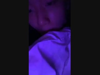 181124 exo baekhyun instagram live