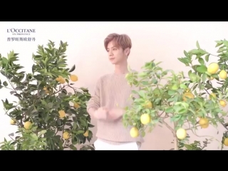 [bts] 180709 l'occitane verbena collection behind the scenes @ lu han