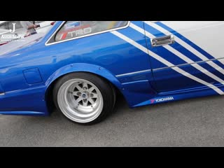 (hd)japanese shakotan car 旧車チバラギ・シャコタン・竹やりマフラー スタンスネーション東京2016