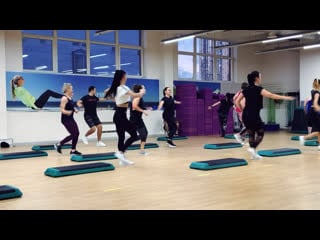 Step aerobics with dasha goroh фитнесдни 2020