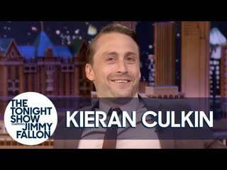 Kieran culkin freaks out in real time about becoming a first time dad