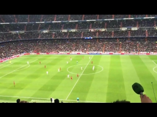 Santiago bernabeu greeting totti