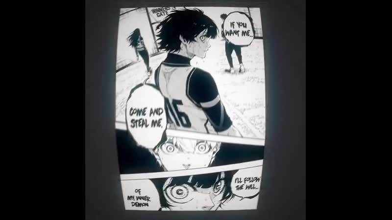 » blue lock; meguru bachira; yoichi isagi