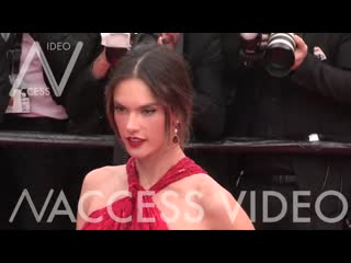 Alessandra ambrosio on the red carpet of les miserables in cannes ( 480 x 854 ) mp4