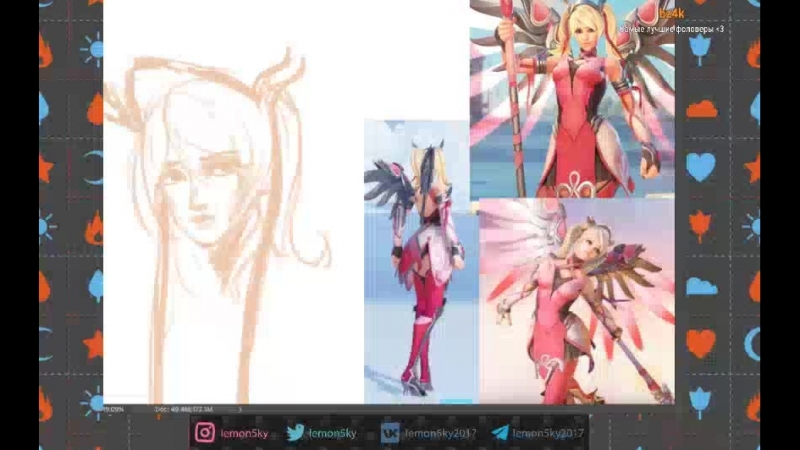 Sketch porn video – Ftw #overwatch #fanart #pinkmercy #cgart #sketch