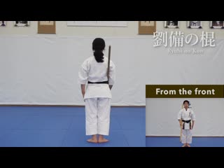 【 極真 型 前後２画面表示 】 劉備の棍 ryubi no kon