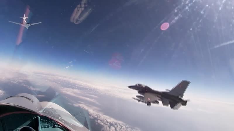 Полёты стратегических ракетоносцев ту 160