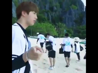 Seokjin and his interactions with camera men