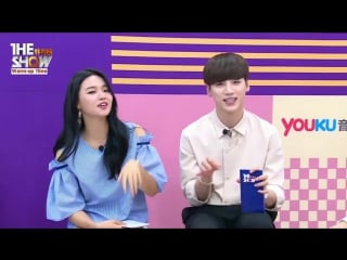 160802 snuper woosung inx interview @ the show warm up time