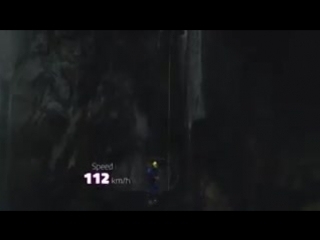 Laso schallers insane 59 meter cliff jump