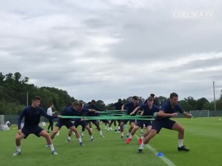 Step out drive back in warming up for day five! cfcindublin