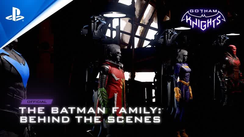 Gotham knights the batman family behind the scenes ps5 games