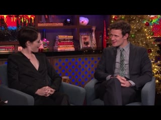 Claire foy and matt smith on prince harry and meghan markle