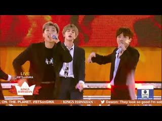 190515 bts fire @ gma summer concert