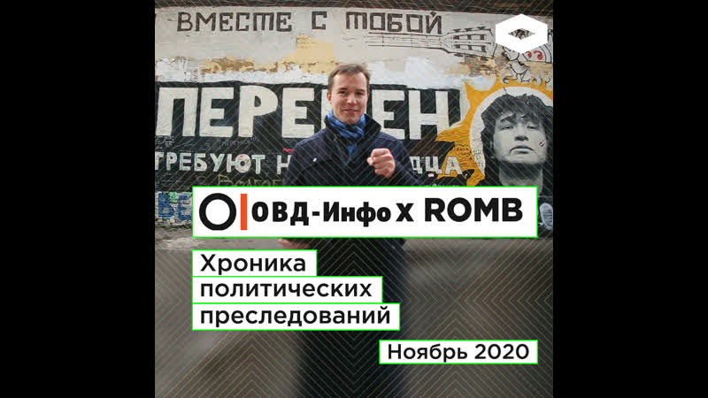 Хроника политических преследований ноябрь 2020