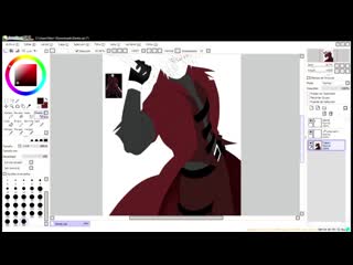 [115noir] dibujando a / drawing to dante (devil may cry)