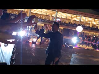 Sergey lazarev on the orange carpet